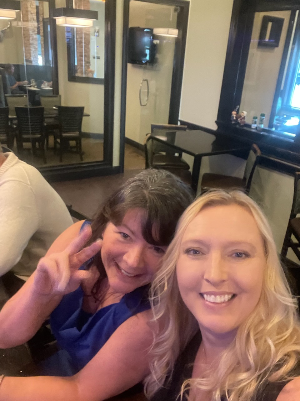 Hanging with Christy Malibu Beach Grill in Port Orange Christy